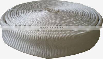 white canvas coated Synthetic Rubber Hose