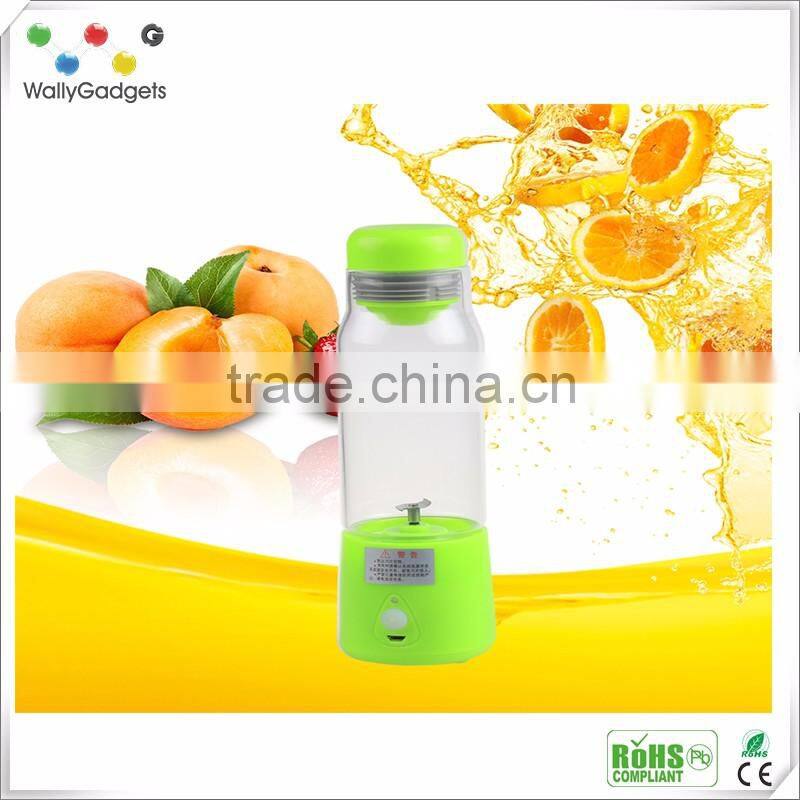 new arrival 304 stainless steel knife portable juice cup with USB milkshake cup