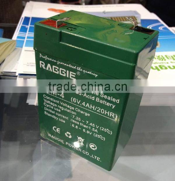AGM Rechargeable Lead Acid Battery 6v