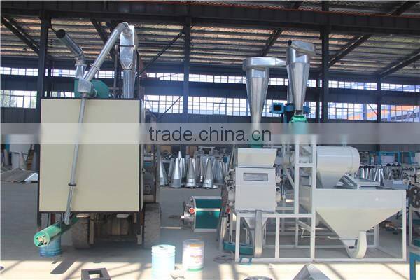 Automatic grains separator machine mini mill for grain