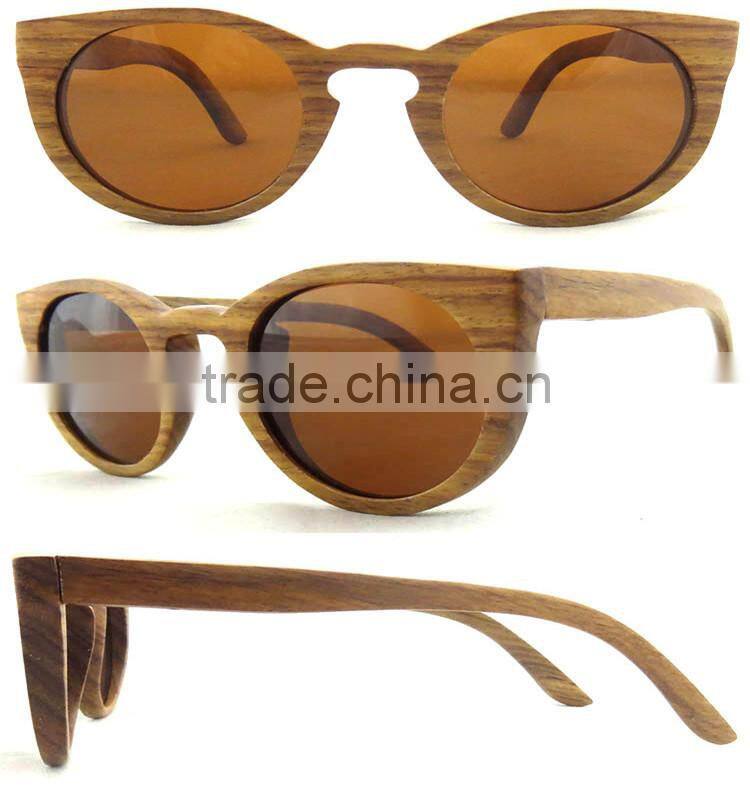 Unique Custom Handmade Cat Eye Wooden Sunglasses