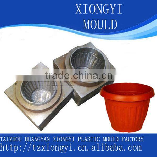 custom EU standard plastic fashional garden flowerpot mould manufacturer
