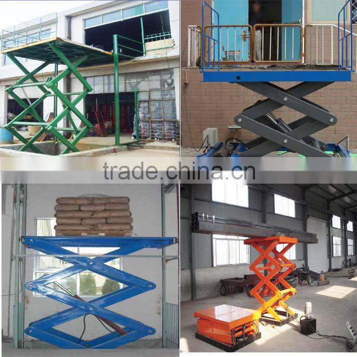fixed scissor lift table