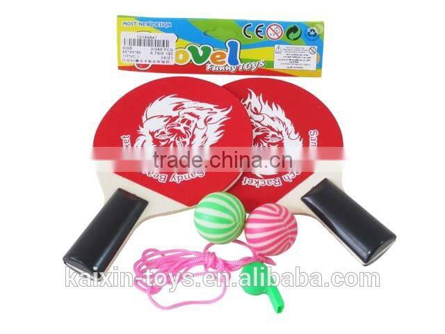 Newly kids sports toy wooden best table tennis bat