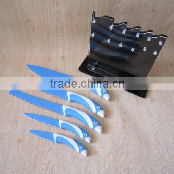 Kitchen Knife with Color Blade