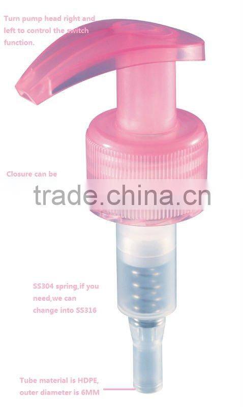 Plastic shampoo pump Liquid Dispenser Pump RD-204