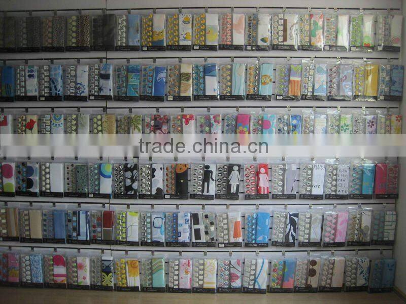 Factory can supply directly Lovely shower curtain waterproof;hand crafted shower curtain