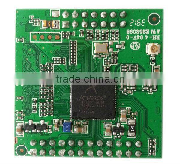1WAN + 2LAN WLAN AR9331 ATHEROS WIFI Module