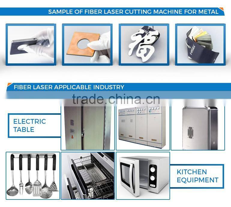 HSG Manufacturer Fiber Steel Laser Cutting Machine Price HS-G3015A