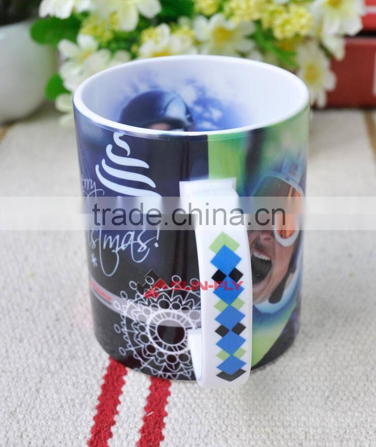 Polymer Mug,sublimation plastic matte mug,heat press mugs,printable customized blank matte mug