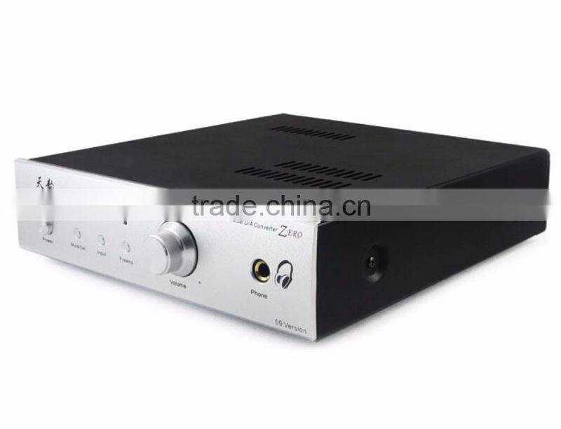 ZERO 24/192KHZ DAC HEAD AMP USB @OPA2604U SILVER/BLACK Headphone Amplifier DAC