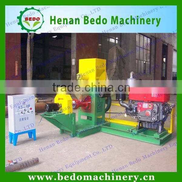 good quality low price fish pellet processing machine /floating single screw fish pellet machine with CE