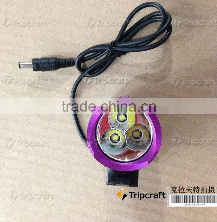 Hot Sale 3T6 Trustfire 3000 Lumens 3x XM-L T6 LED 25W Bicycle bike HeadLight Light Headlamp Lamp