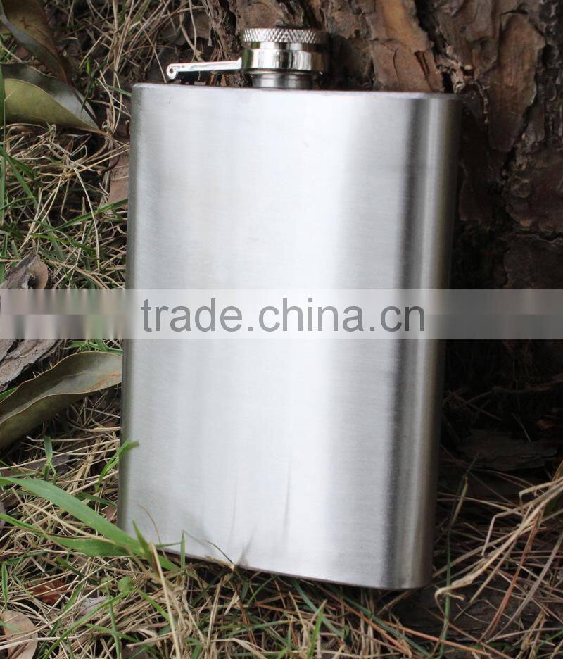 9oz mini flask leak-proof eco-friendly FDA LFGB stainless steel hip flask lead Pb free