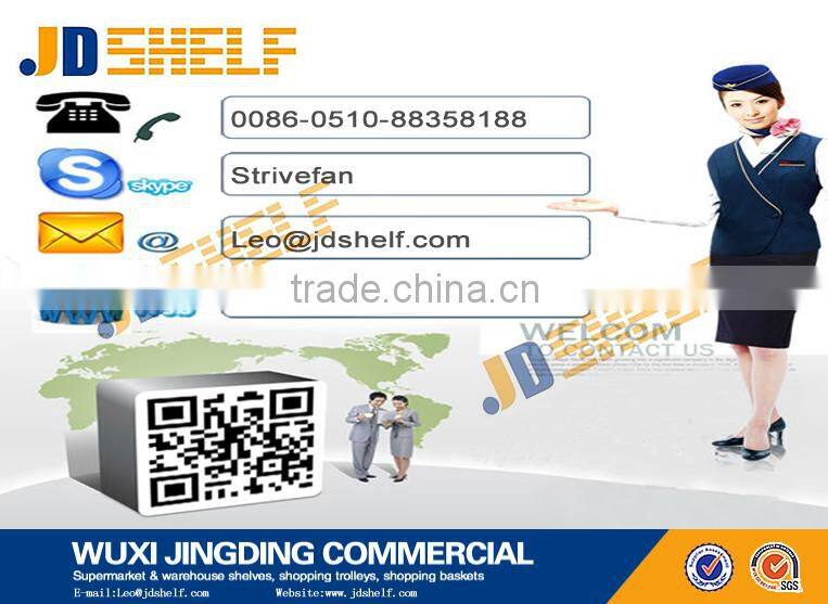 storage warehouse of department store rack