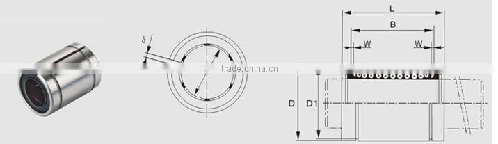 KB 40 AJ China manufacturer 40*62*80 mm KB40AJ Linear ball bearing