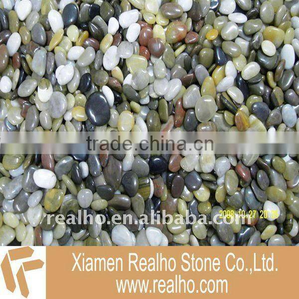 Aquarium river pebbles