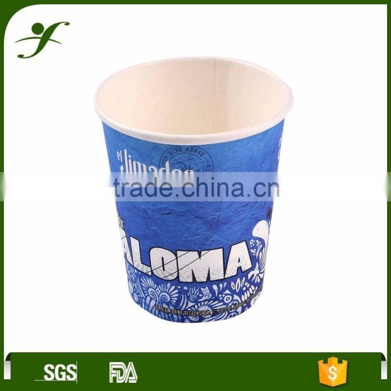 8oz 12oz 16oz 20oz paper board printed starbucks disposable paper cup with lid and sleeve