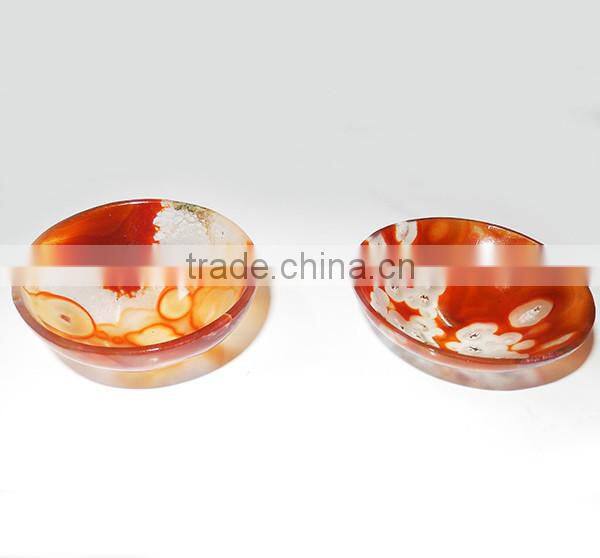 Red Onyx 2Inch Bowls : Healing Crystals India
