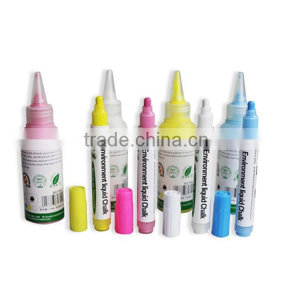 Alibaba wholesale non-toxic liquid chalk markers eraser for school