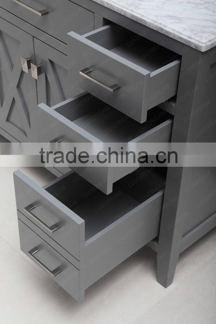 48" deluxe solid wood bathroom vanity with single CUPC sink