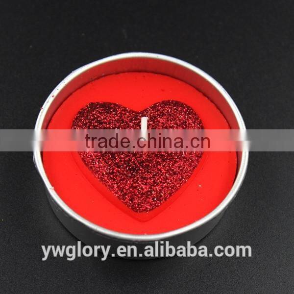 Red kiss me Tea light, romantic tea light, Valentine's day tea light