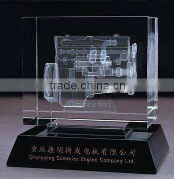 2016 New fashion glass crystal toothpick box container