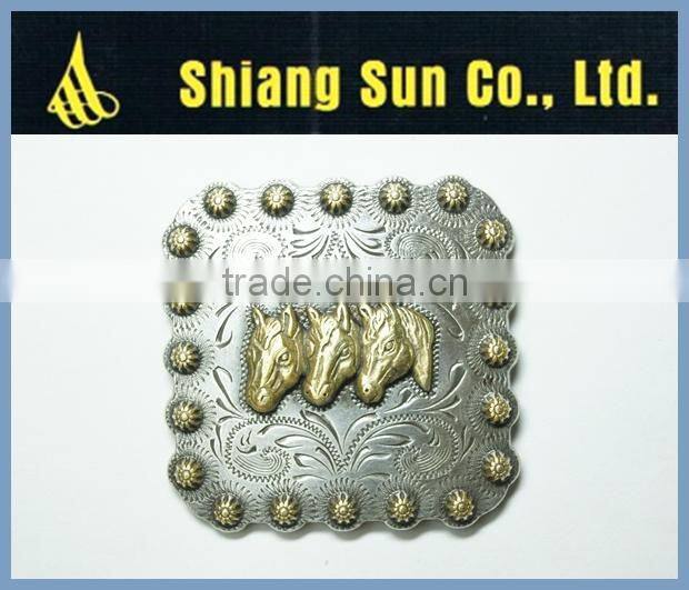 Custom cheap metal solid brass belt buckles