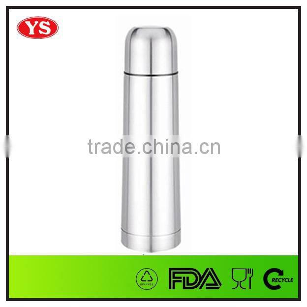 750ml double wall insulated high grade steel vacuum flask