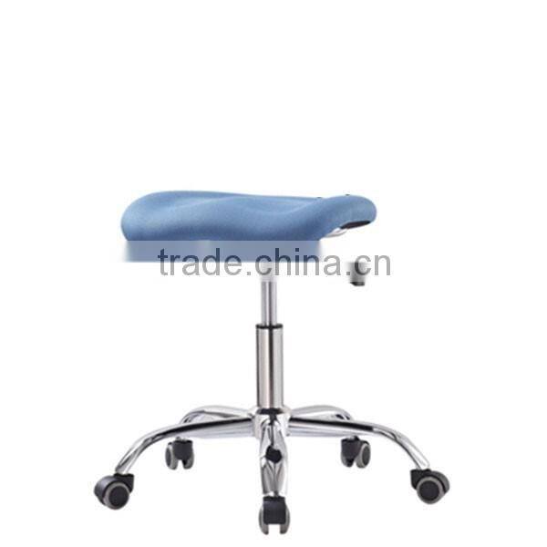 Mini wheel stool chair for lab without armrest