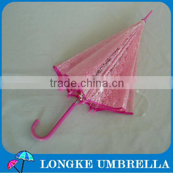 Shangyu modern design dependable performance color transparent umbrella