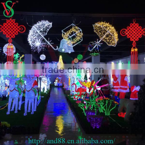 LED christmas sheep sculpture lighting