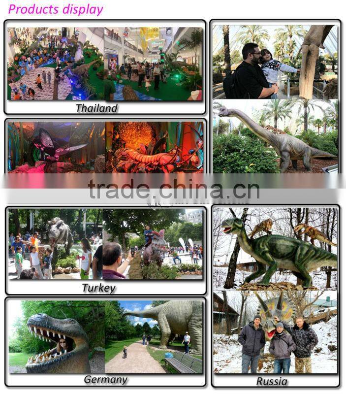 My Dino-animal products santa christmas statue fiberglass animals for sale