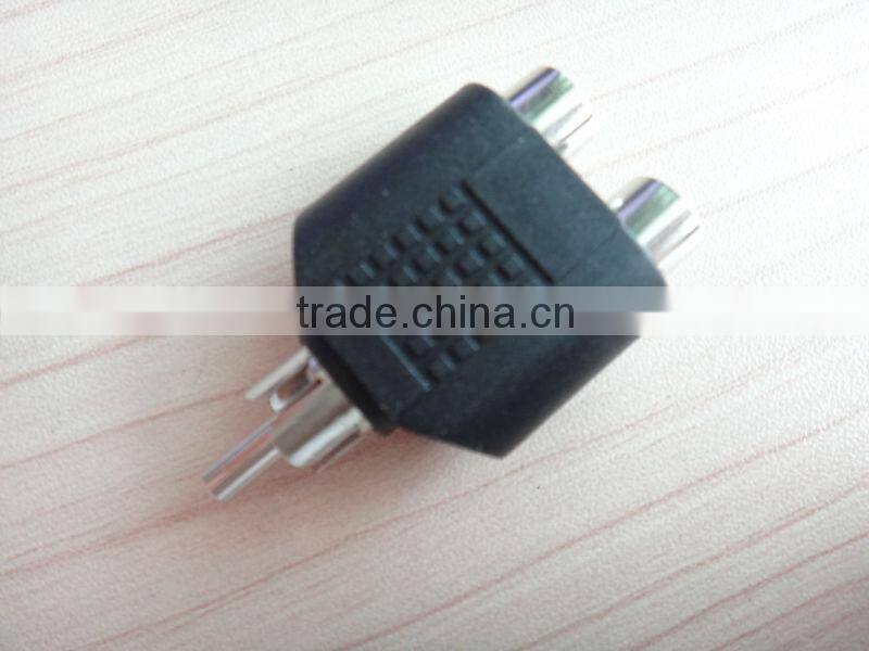 RAC male to female plug