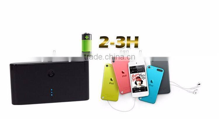 Table PC and Mobile phone Power Bank 18650 Box 8000mah Usb Output Portable Battery Charger Device