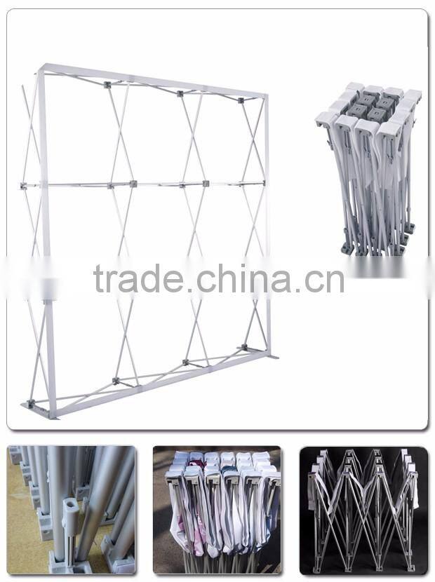 Customized aluminum tension fabric portable exhibition booth