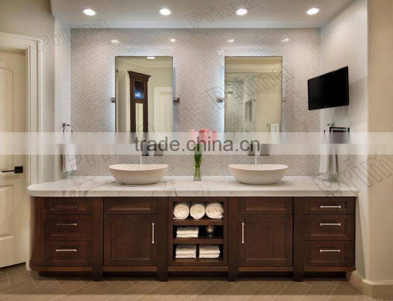 Luxury Italy design bathroom cabinet modern wall hung bathroom cabinets