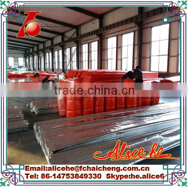 orange color 4mm thick insulated tarps