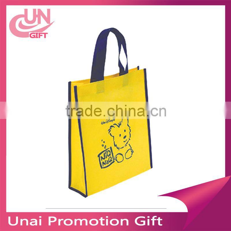 Creative Design Cute Pattern Portable Recyclable Reusable Custom Printing Non-woven Cloth Bags As Gift For Kids/Family