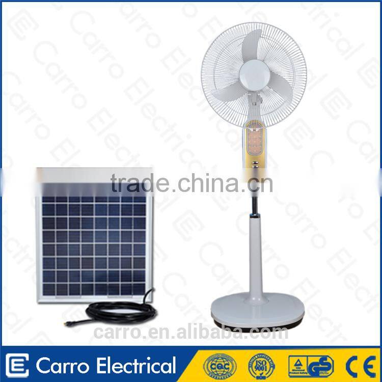 Carro Electrical 16inch 12v 15w solar fan light DC-12V16K4