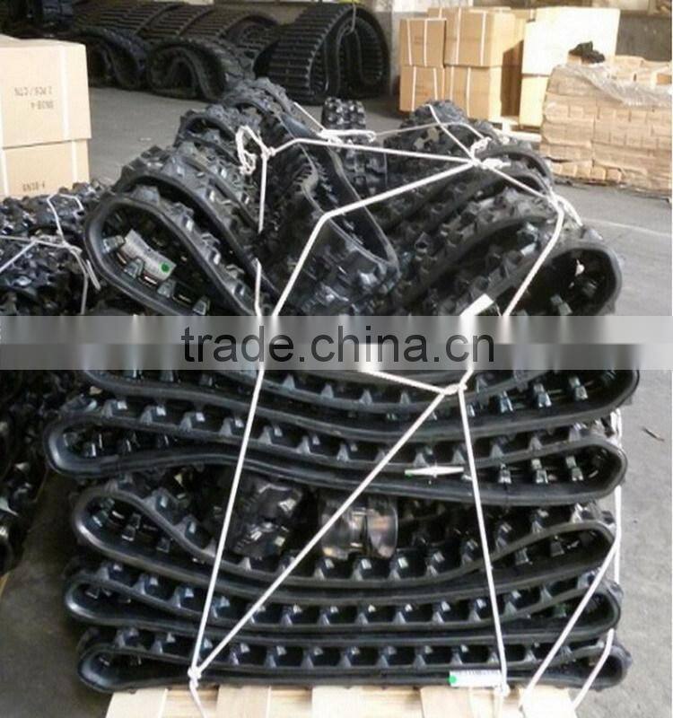 500x90 harvester rubbertrack,Agriculture machinery rubber crawler