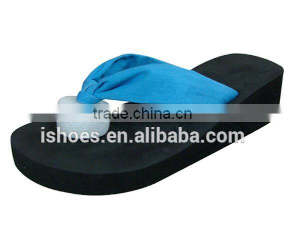 Popular summer printing wedge heel Sandal