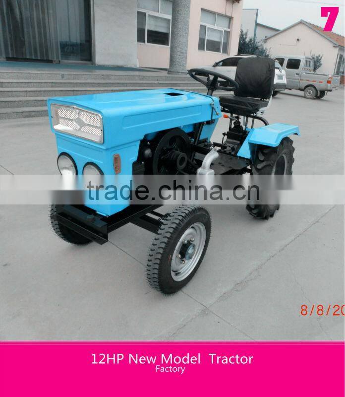2014 hot sale cheap mini farming tractors price list made in China