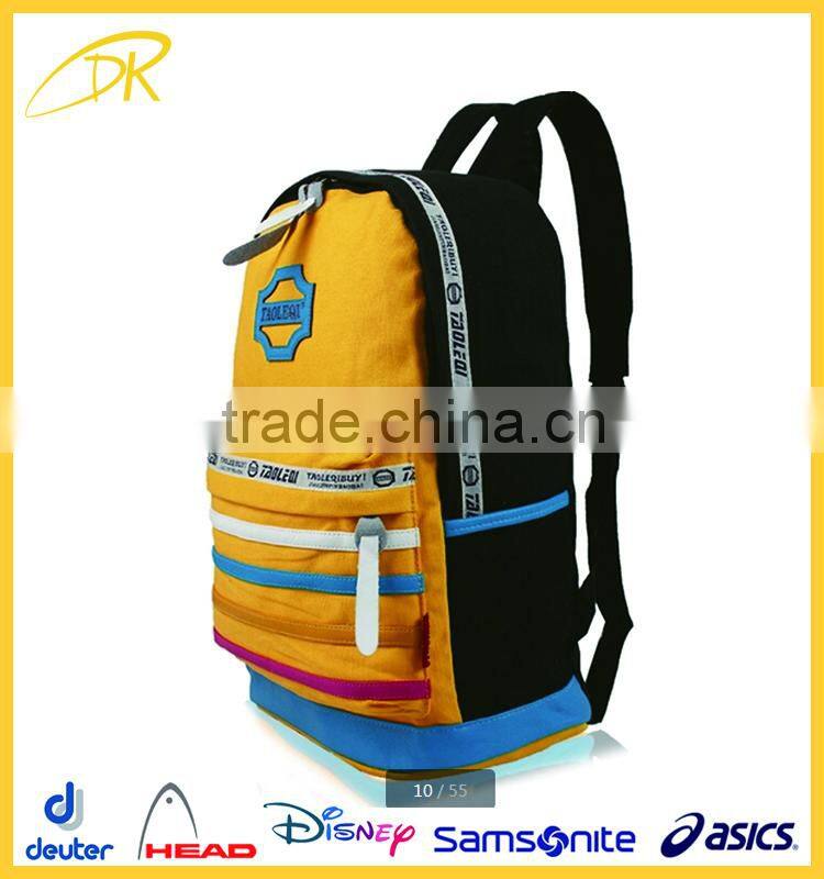2015 top quality china factory cute cartoon cheap kids school backpack