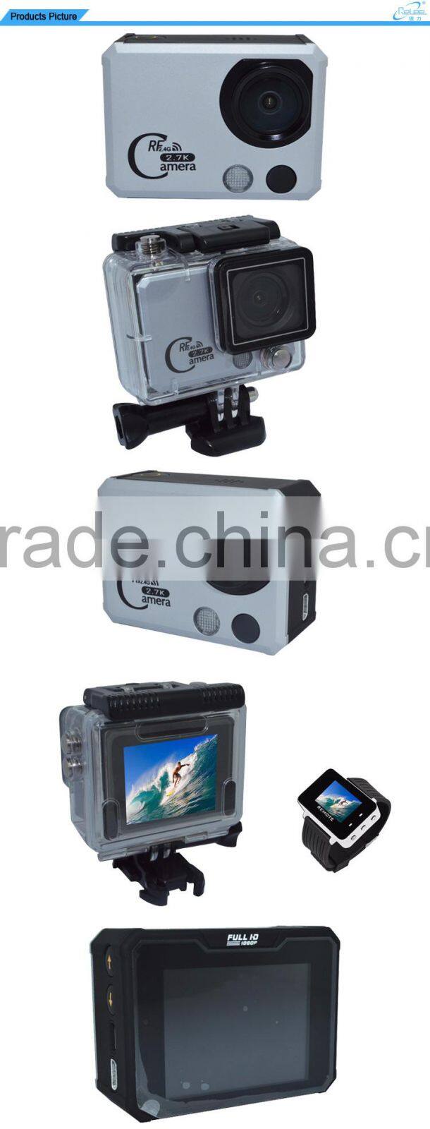 Ambarella A7 Plus Remote Control Underwater WIFI 4K Sport Action Camera