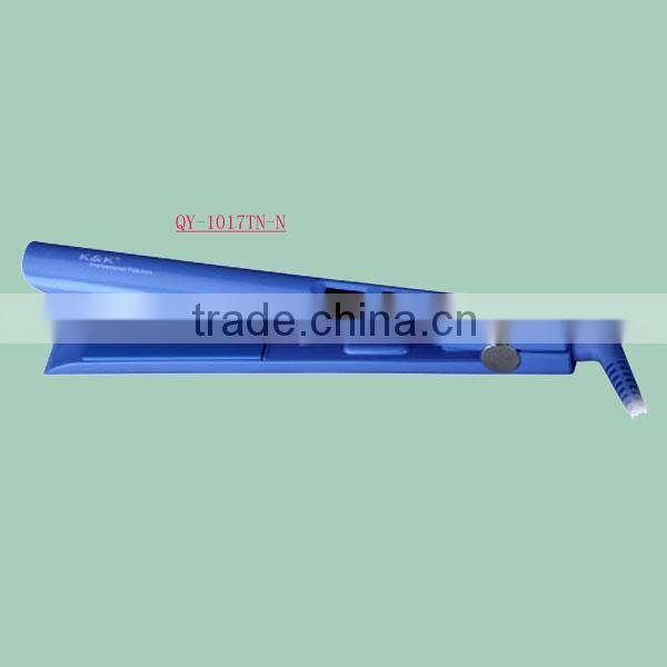 Ceramic coating plate Nano Ionic Hair Straightener with LCD