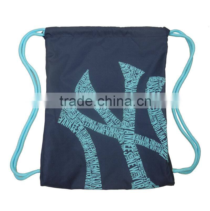 Double Shoulder Waterproof Drawstring Bag Polyester