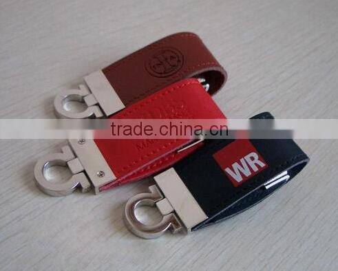 32GB Leather USB flash Drive, leather bracelet usb flash drive