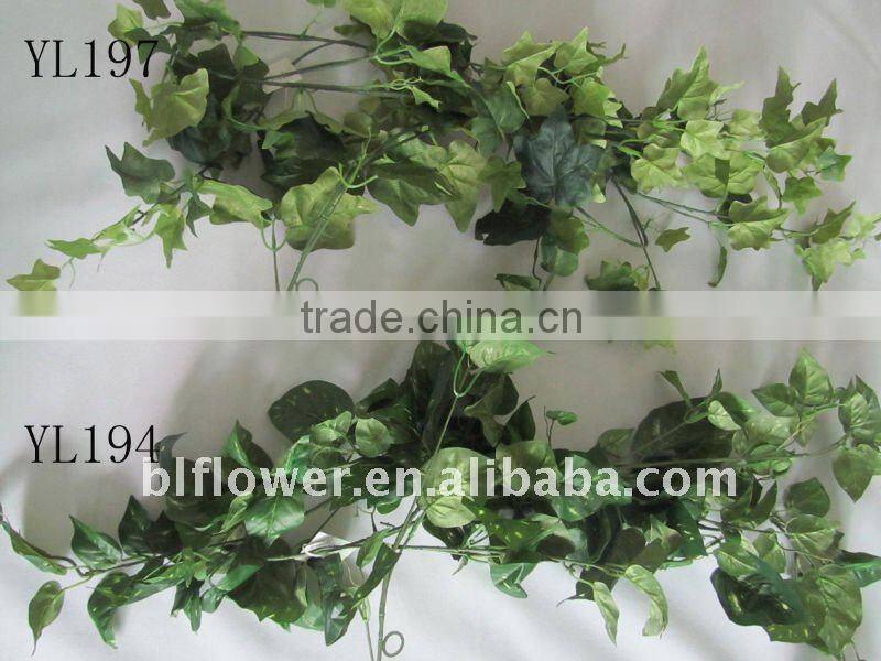 artificial leaf garland wall decoration YL197