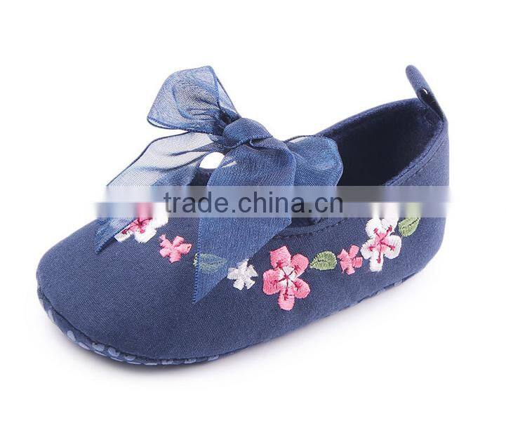 2016 spring baby dress shoes with tapestry wholesale kids shoes